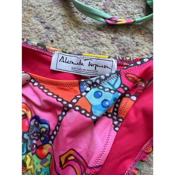 Alameda Turquesa Multicolor Print Bikini - Picture 2 of 3